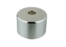 Obrázek JIKA krycí krytka chrom - kovová 12mm k pisoáru pro trubičku 10 - 12mm H8948110000001
